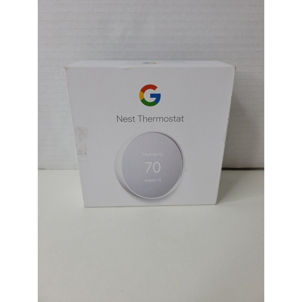 Google Nest Smart Thermostat, Snow New
